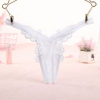GS352 - Celana Dalam G-String Wanita Kupu-Kupu Tali 2 Putih - 2